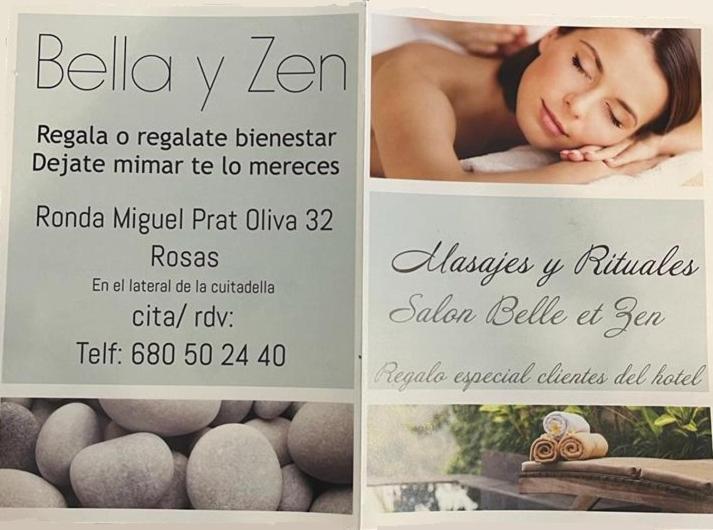 ホテル H Bella Mar ロザス エクステリア 写真